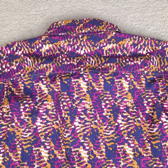 Claiborne Shirt Mens XXL Abstract Stretch Long Sleeve Button Down Designer - Picture 10 of 15